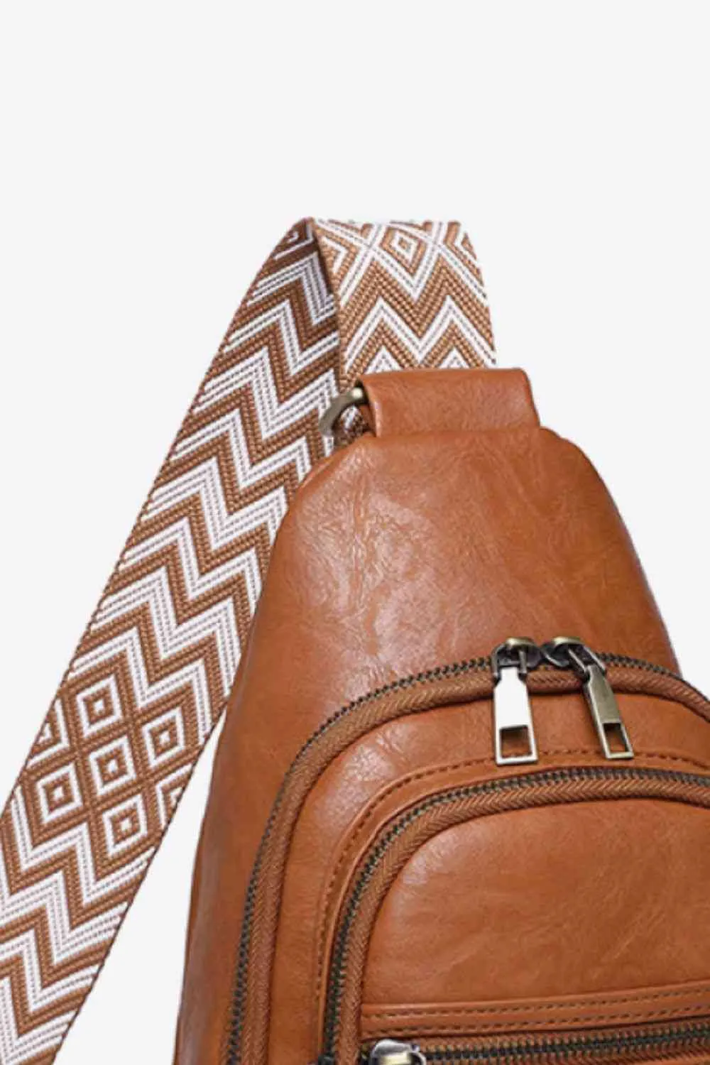 Vegan Leather Sling Bag