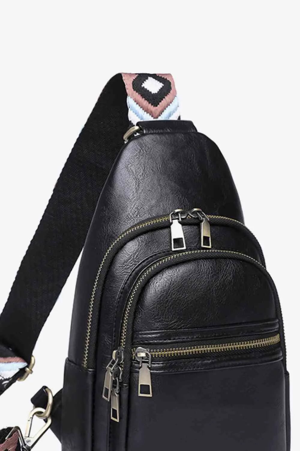 Vegan Leather Sling Bag