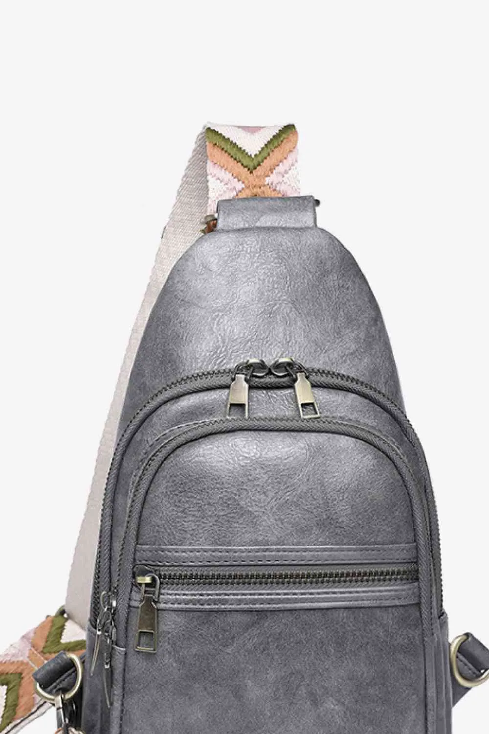 Vegan Leather Sling Bag