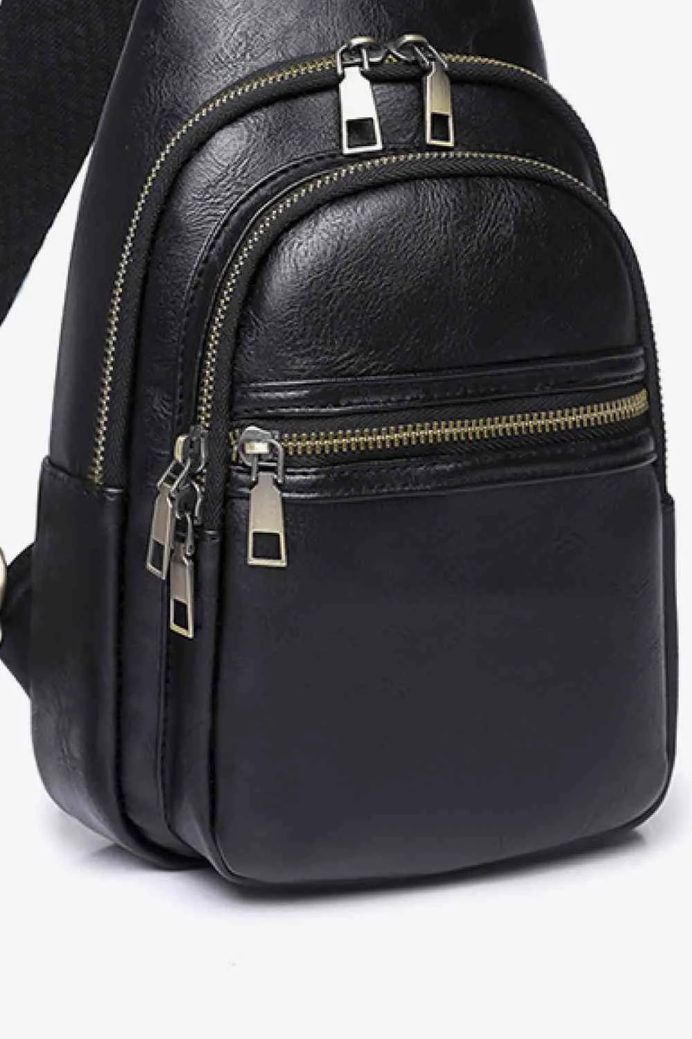 Vegan Leather Sling Bag
