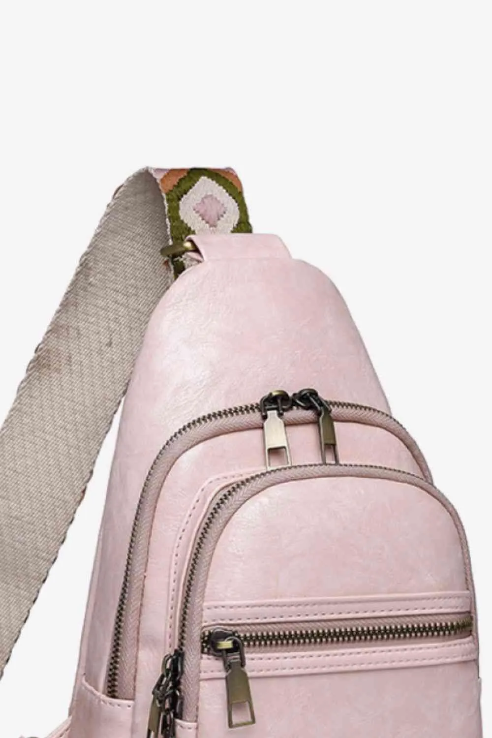 Vegan Leather Sling Bag