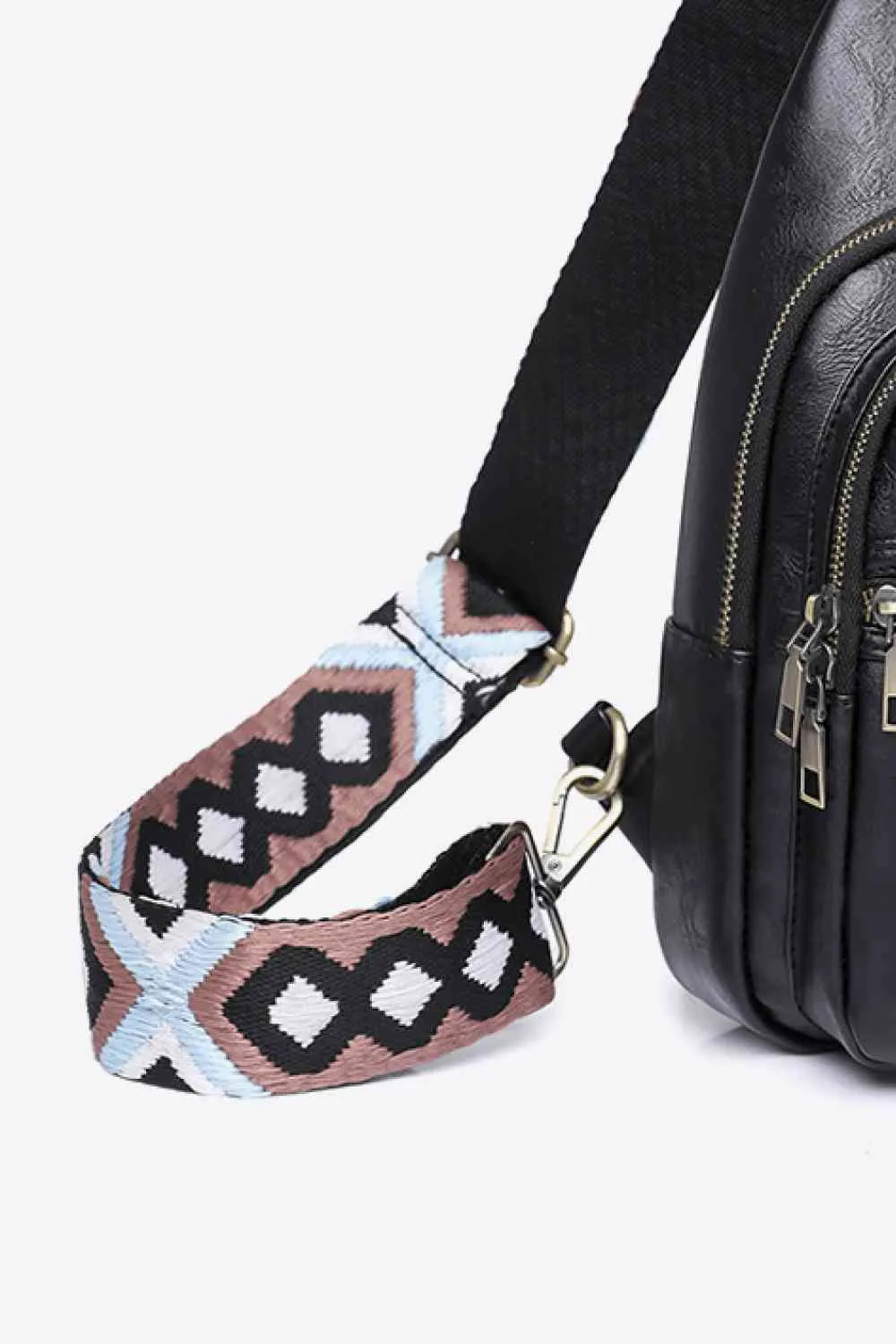 Vegan Leather Sling Bag