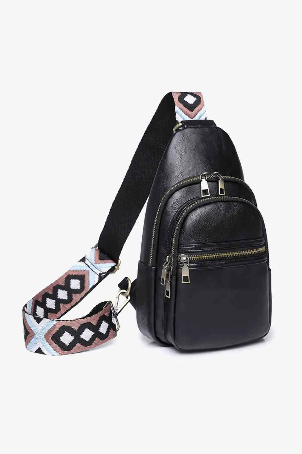 Vegan Leather Sling Bag