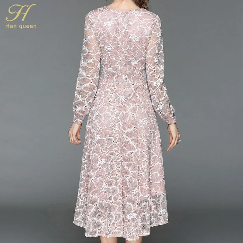 VenusFox Elegant Lace Party Dresses