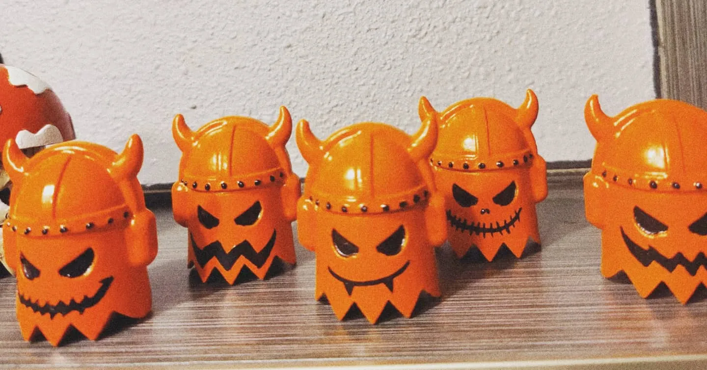Viking Ghoulz Jack-o'-lantern GITD Mini