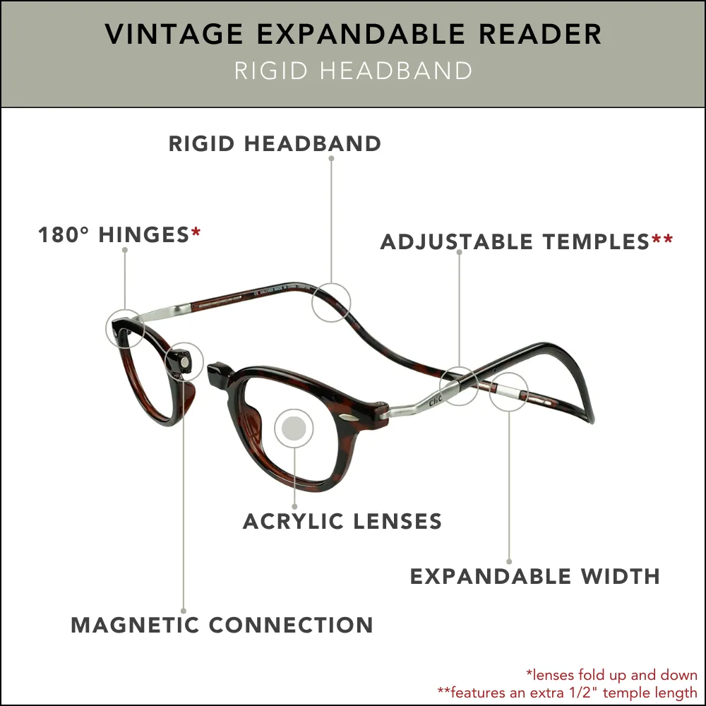 Vintage Expandable Reader