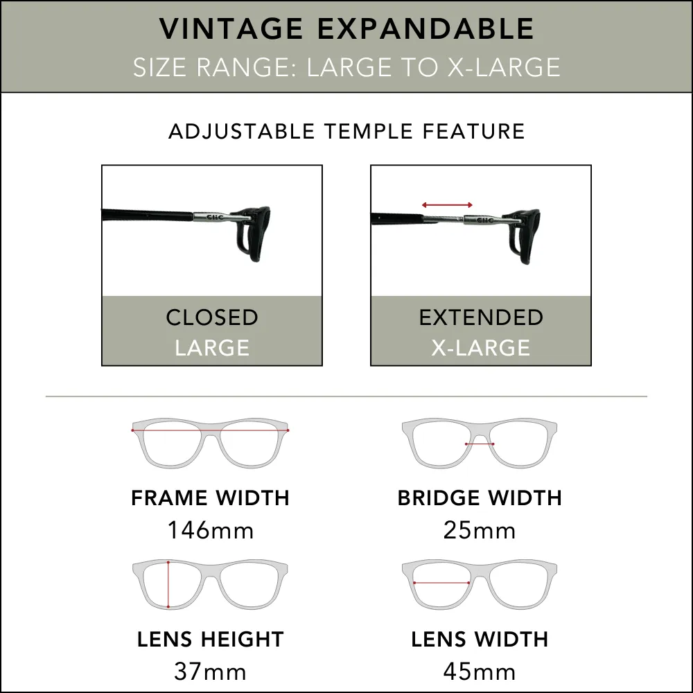 Vintage Expandable Sun Bifocal