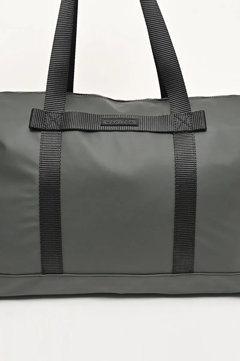 VoyageVault Green Duffle Bag