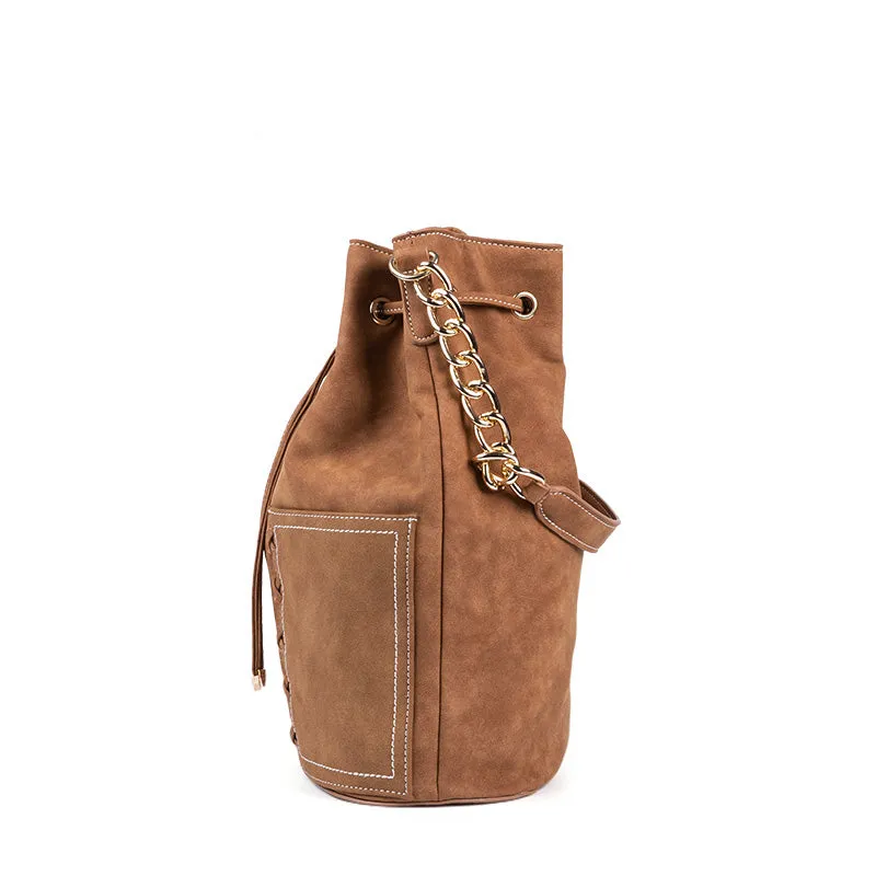 Western Womens Shoulder Bucket Bag Crossbody Boho Bags For Women