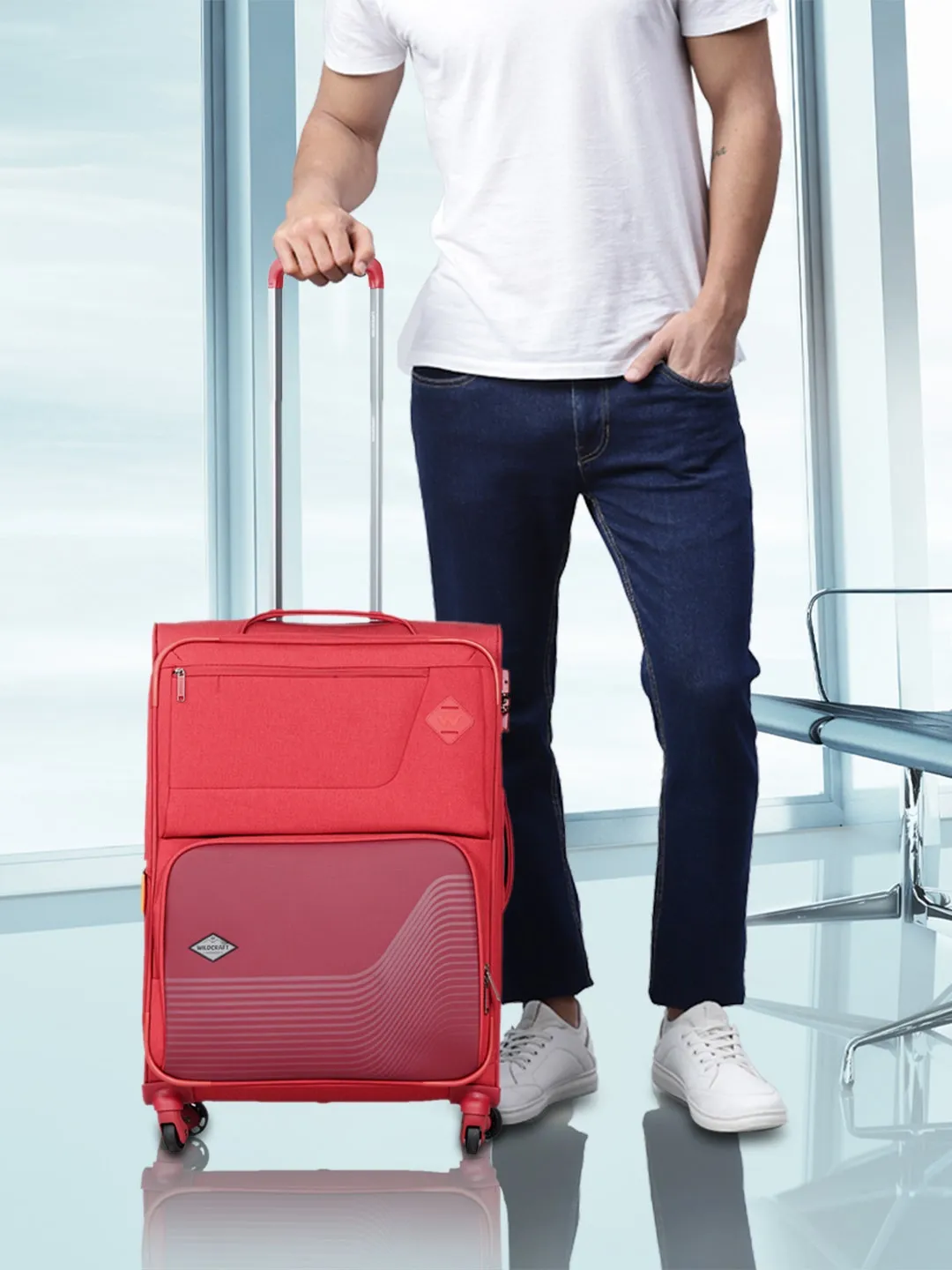 Wildcraft Rigel Plus Soft Trolley Suitcase (12435)