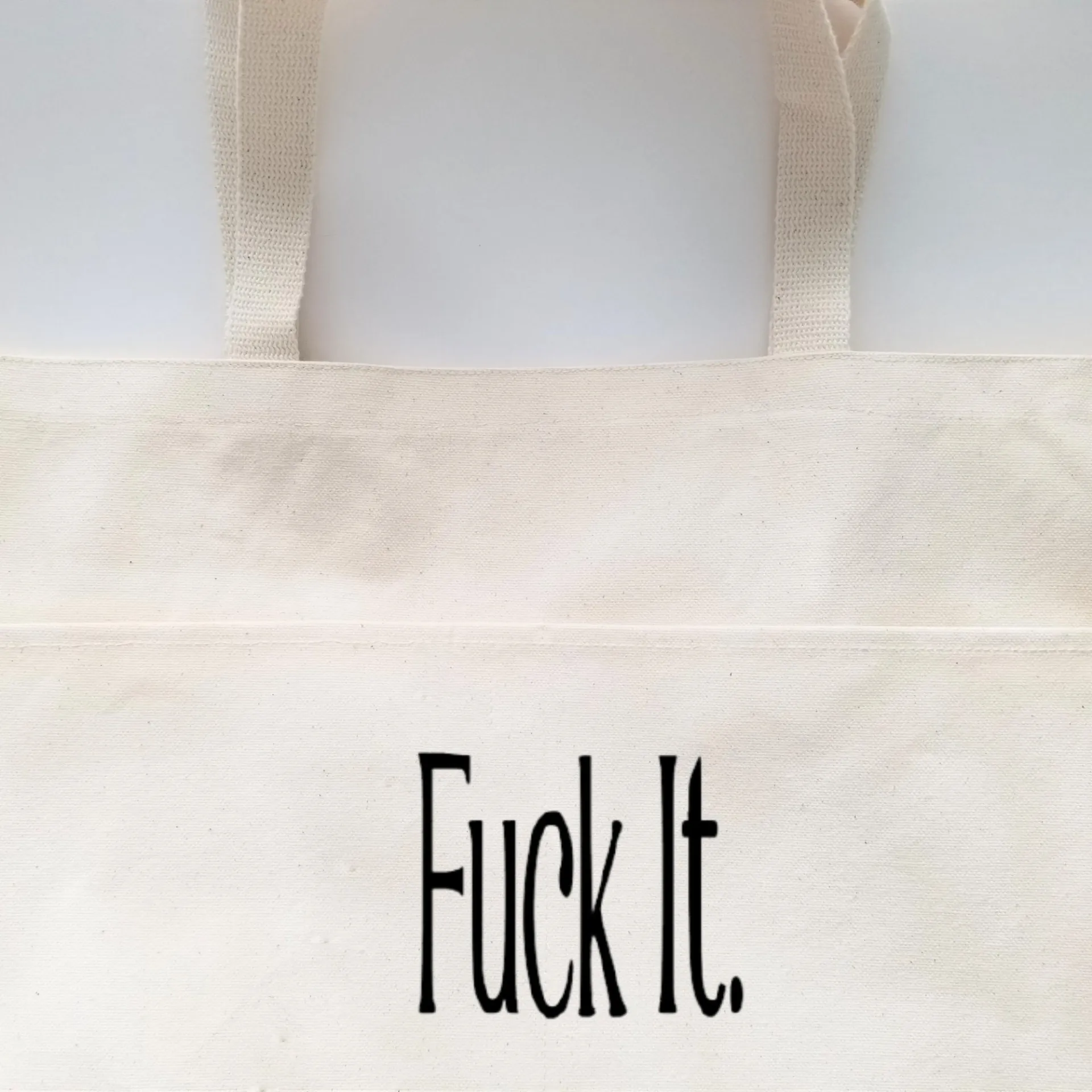 Wine Lovers Heavy Cotton Canvas Tote | Large Funny Tote Bag with Pockets | Reusable Bag for Shopping, Beach. Books, or Overnight