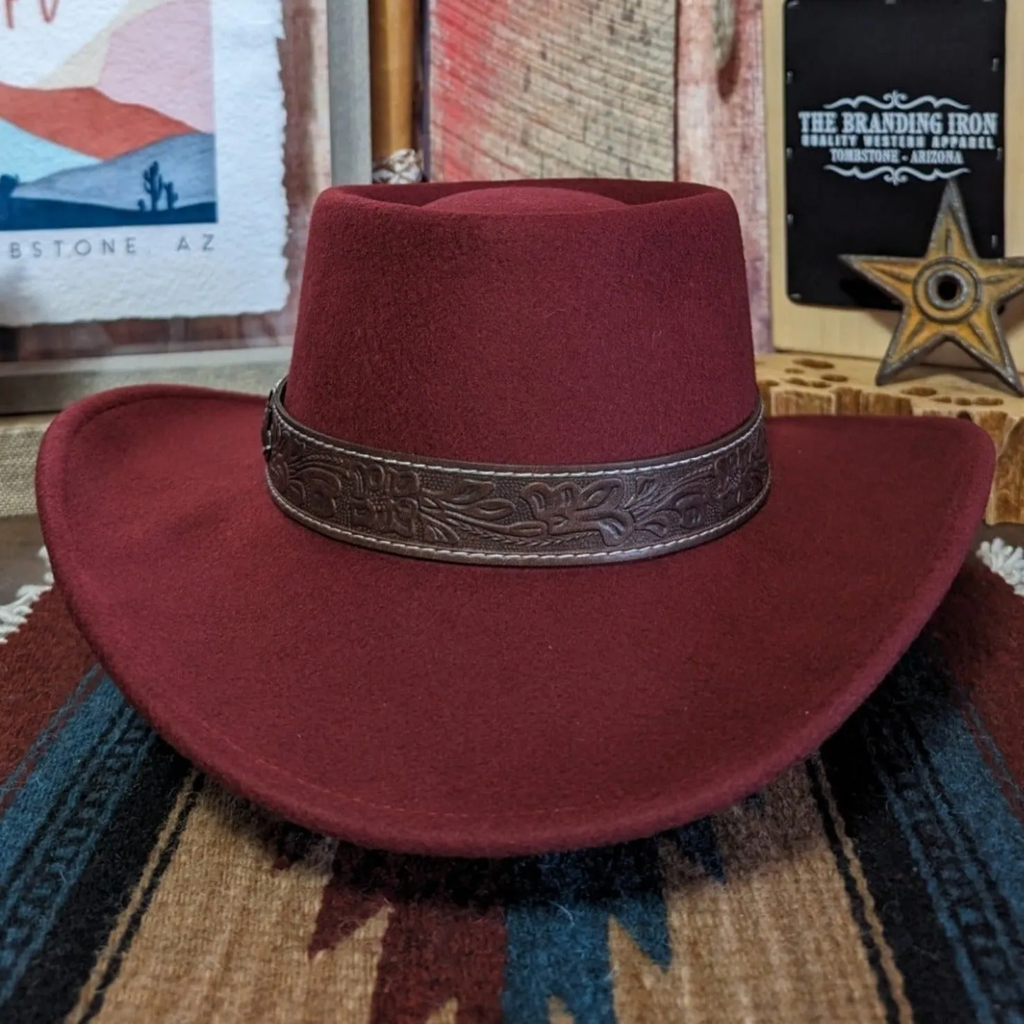 Wool Felt Shapeable Hat the "Kristi" Hat by Silverado