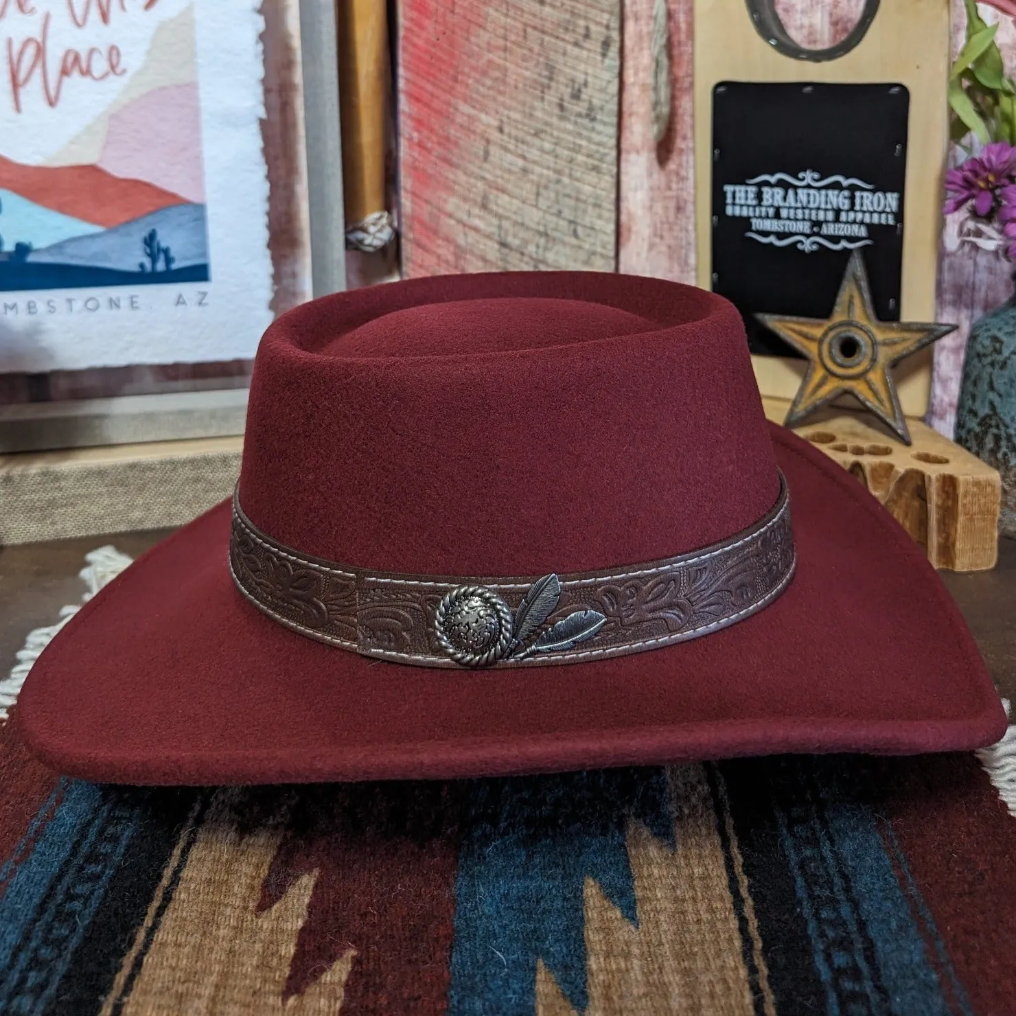 Wool Felt Shapeable Hat the "Kristi" Hat by Silverado