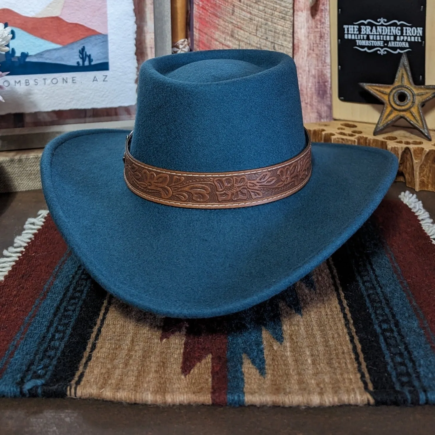 Wool Felt Shapeable Hat the "Kristi" Hat by Silverado