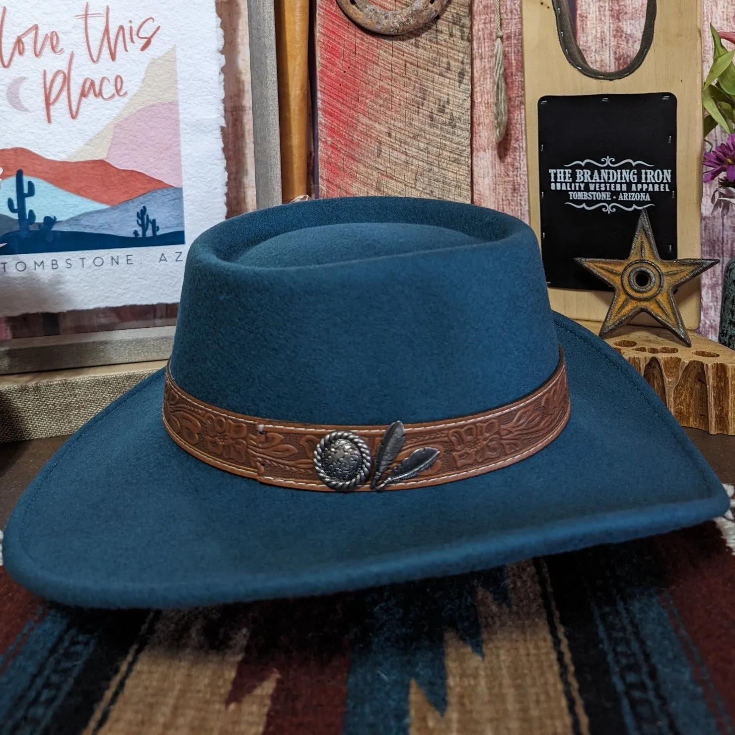 Wool Felt Shapeable Hat the "Kristi" Hat by Silverado