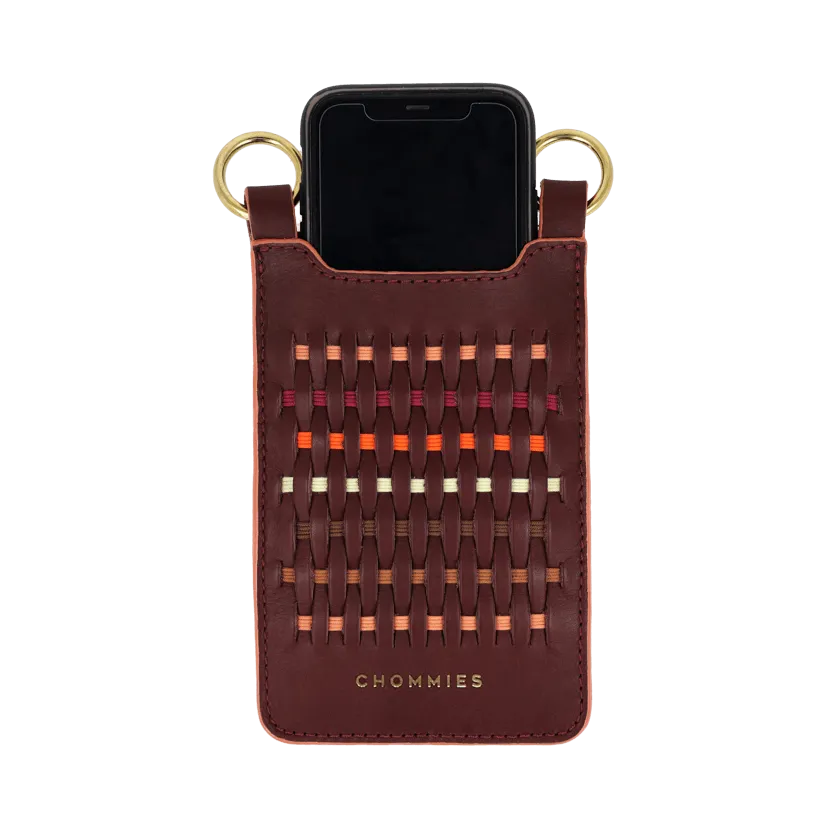 Woven Phone Pouch | Autumn