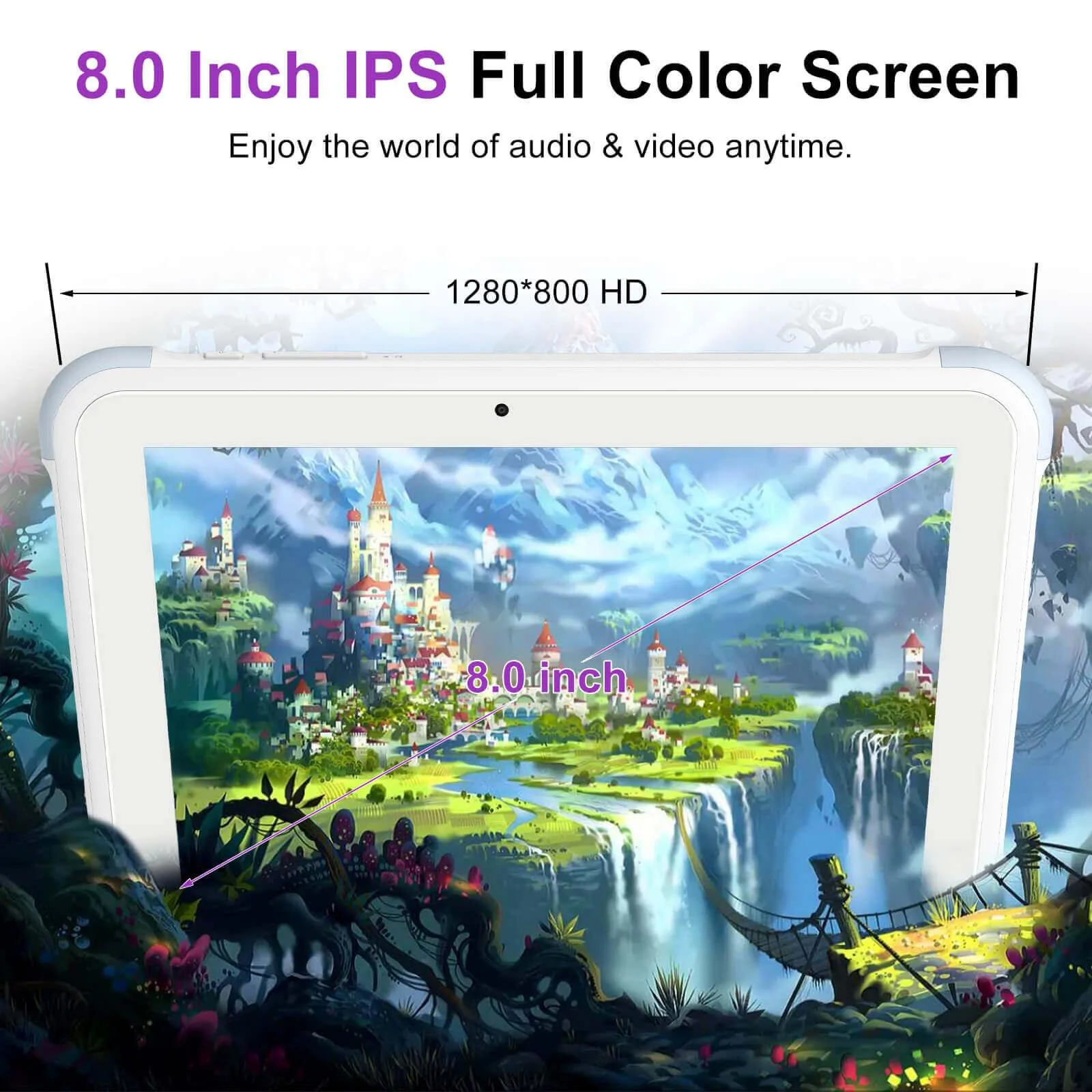 XGODY P30 Dual SIM 4G 1.3Hz Quad Core Processer 8 Inch HD Screen Tablet For Kids