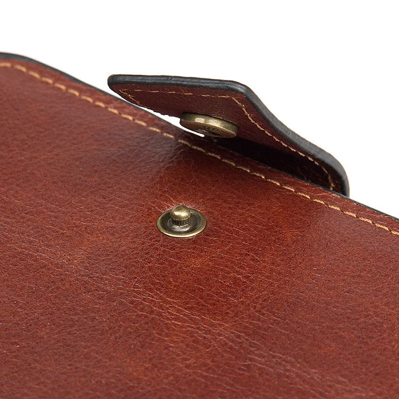 YAAGLE RFID Function Men's Real Leather Business Notecase Clutch YG8103