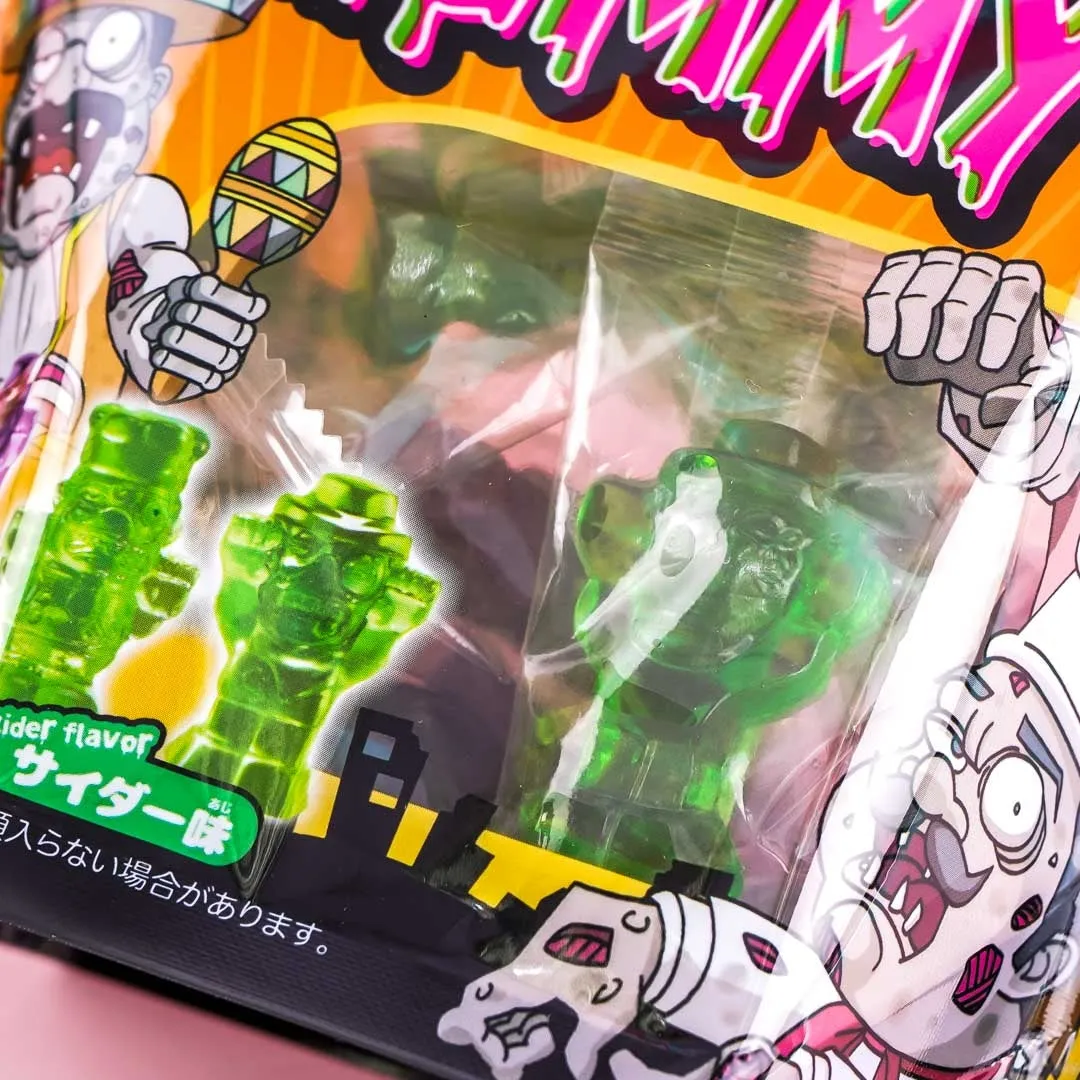Zombie Planet Halloween 3D Gummy Candy Pack
